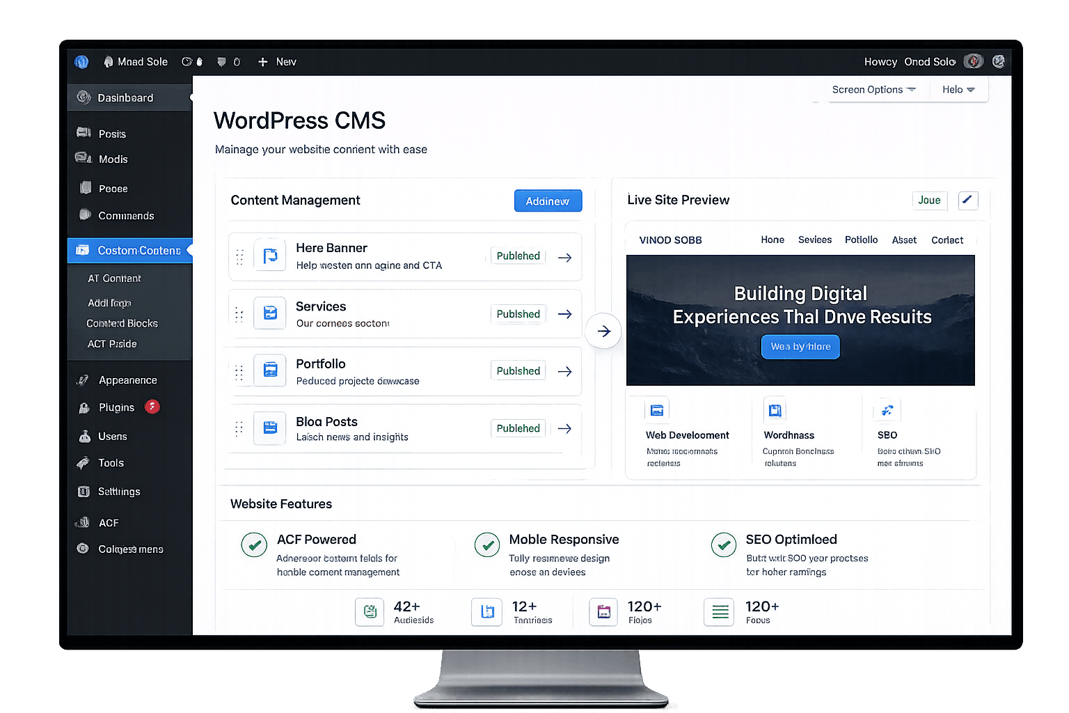 Custom WordPress Development